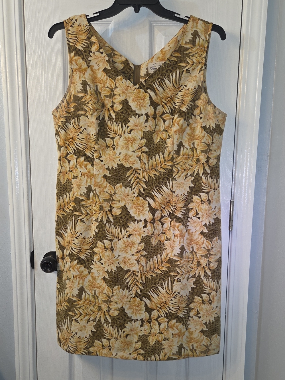 Sleeveless Floral Midi Dress Kathie Lee Collection